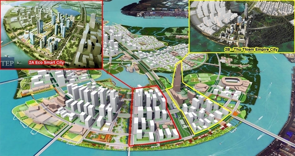 vi tri du an eco smart city thu thiem quan 2