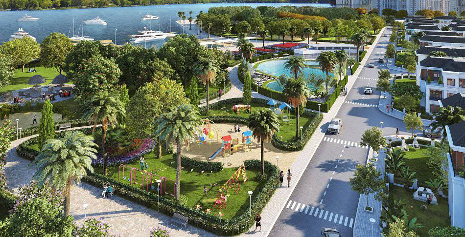 venita park khong gian song xanh