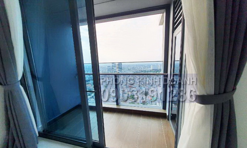 Căn hộ Sunwah Pearl cho thuê tầng 30 nội thất cơ bản 1 phòng ngủ view đẹp